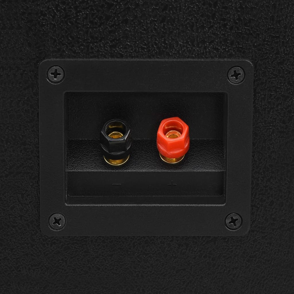 Professional Passive Hifi Stage Speaker 1200 W Black 43x43x75cm